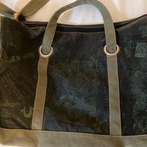 Grunge true religion tote / Messenger bag